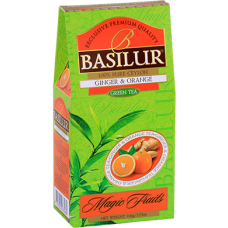 Чай Basilur Волшебные фрукты Имбирь и Апельсин (100г)
