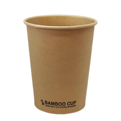 Стакан бумажный бамбук 350мл