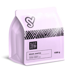 Кофе в зёрнах SV Coffee Бразилия Сантос 1кг