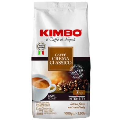Кава в зернах Kimbo Cafe Crema Classico 1кг