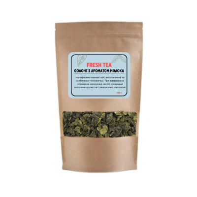 Чай зелений Fresh Tea Оолонг з ароматом молока 100г
