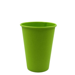 Стакан бумажный салатовый Grass cup 400мл