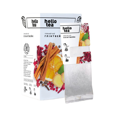 Чай Hello Tea Глінтвейн 20пак