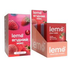 Фруктова основа LEMO Ягідний мікс 15шт