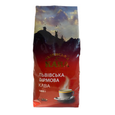 Кава в зернах Віденьска кава Львівська фірмова 1кг