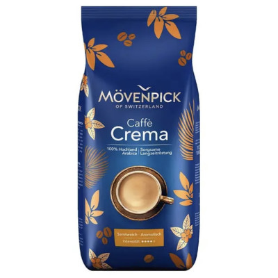 Кава в зернах Movenpick caffe Crema 1кг