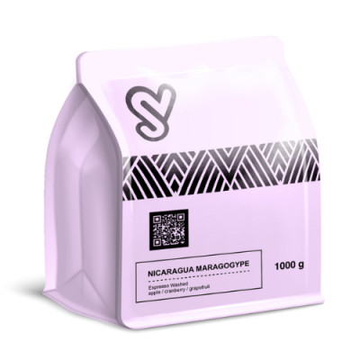 Кава в зернах SV Coffee Марагоджип Нікарагуа 1кг