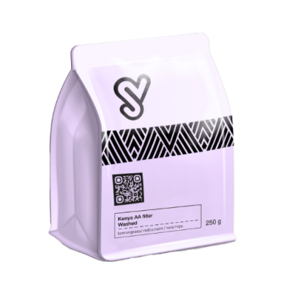 Кава в зернах Фільтр SV Coffee Кенія АА 250г