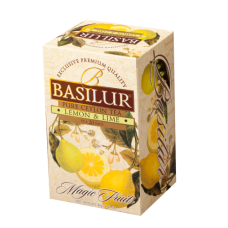 Чай Basilur Восточные фрукты Лимон+Лайм 100 пак (саше)