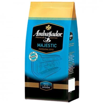 Кава в зернах Ambassador 1кг Majestic 