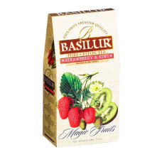 Чай Basilur Чарівні фрукти Полуниця+ківі (100г)