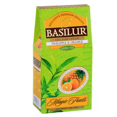 Чай Basilur Волшебные фрукты Ананас и Апельсин (100г)