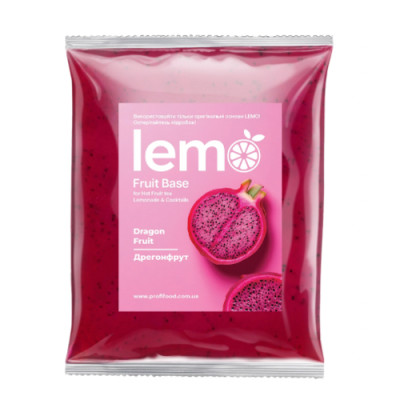 Фруктовое пюре Lemo Дрегонфрут 1кг