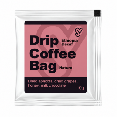 Дріп кава SV Coffee Ефіопія Без кофеїну 10г