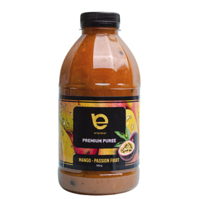 Фруктовое пюре Ellenbar Манго-Маракуйя 900г