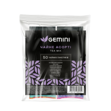 Чай Gemini микс 9 вкусов 50 штук