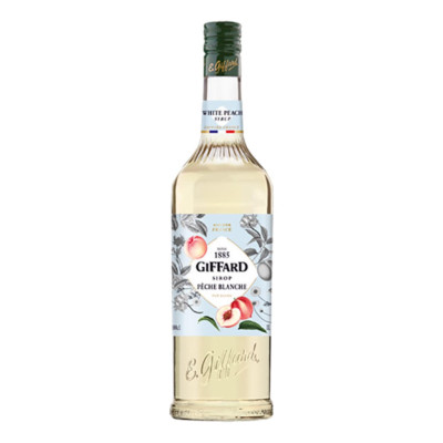 Сироп Giffard Белый персик 1л