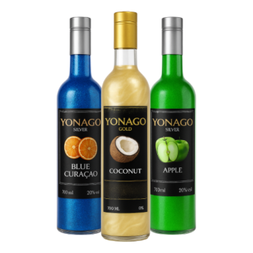 Сиропы Yonago с глитером