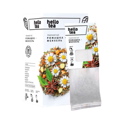 Чай Hello Tea Ромашка Фенхель 20пак