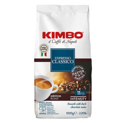 Кава в зернах Kimbo Caffe Espresso Classico 1кг
