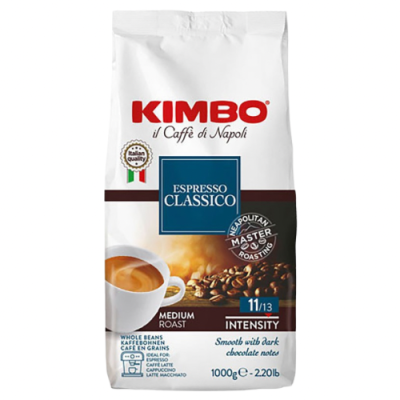 Кофе в зёрнах Kimbo Cafe Crema Classico 1кг