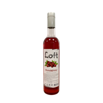 Сироп Loft Журавлина 0.7л Скло