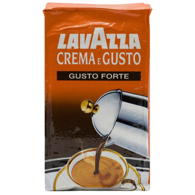 Молотый кофе Lavazza 250г Gusto Forte молотый
