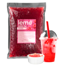 Шарики Bubble Tea Lemo Малина 1,8кг