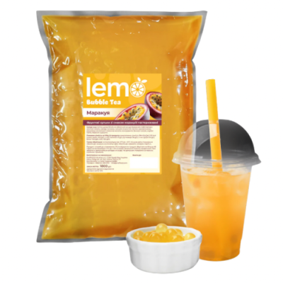 Шарики Bubble Tea Lemo Маракуя 1,8кг