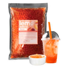 Шарики Bubble Tea Lemo Персик 1,8кг