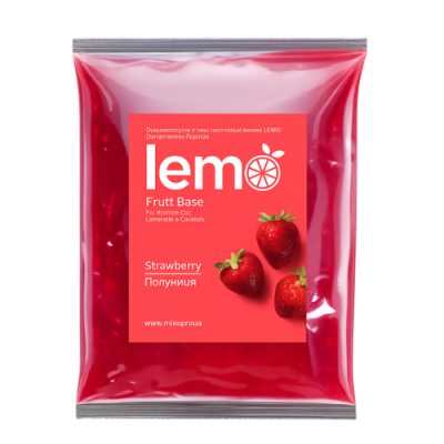 Фруктовое пюре Lemo Клубника 1кг