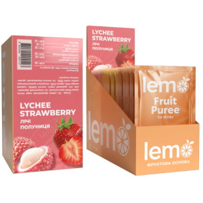 Фруктовая основа LEMO Клубника-Личи 45г