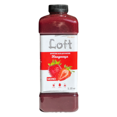 Фруктове пюре Loft Полуниця 1100г 