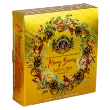 Чай Basilur Merry Berries частина 3 асорті 40 пакетів (саше)