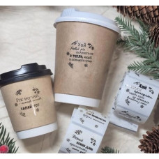 Наліпки Новорічні 50 штук