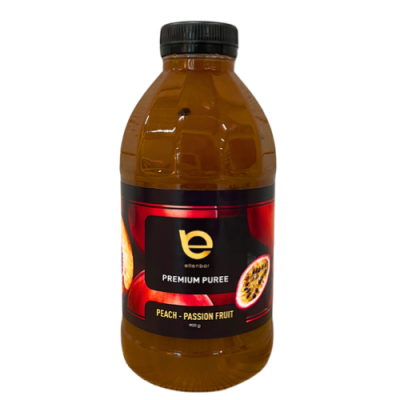 Фруктовое пюре Ellenbar Персик - Маракуйя 900г