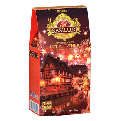Чай Basilur 75г Моменты Праздничный вечер