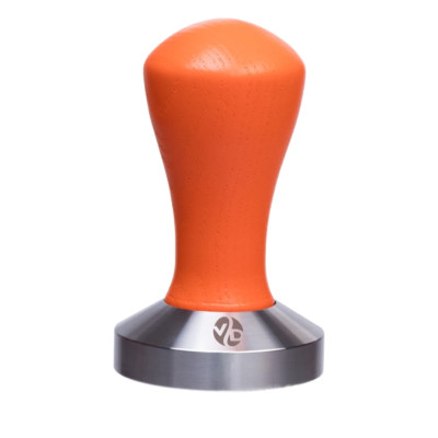 Темпер VDCoffee Orange з дерев'яною ручкою 58мм