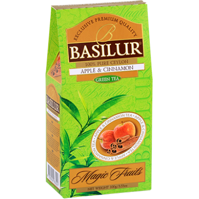 Чай Basilur Чарівні фрукти Кориця з яблуком (100г)