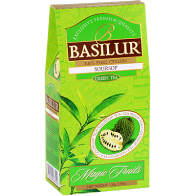 Чай Basilur Чарівні фрукти Зелений саусеп (100г)
