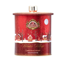 Чай Basilur Зимний городок Рождественская ночь ж/б 100г