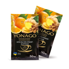 Витаминный чай Yonago Апельсин-Имбирь-Корица 50г 
