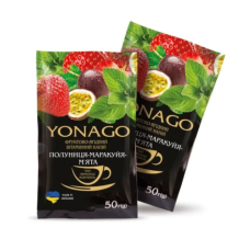 Витаминный чай Yonago Клубника-Маракуйя-Мята 50г